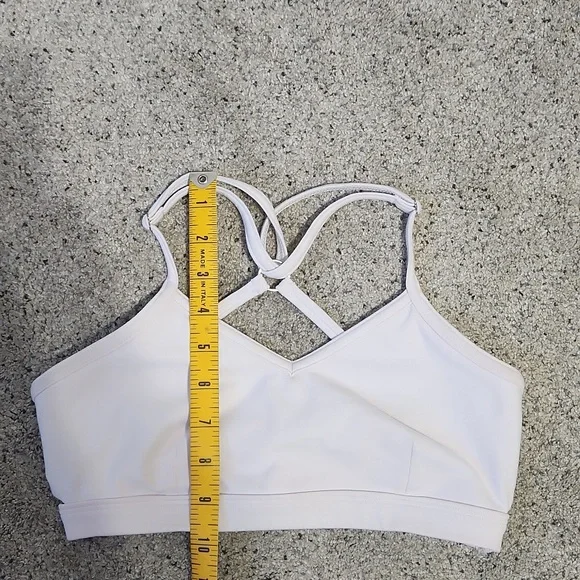 Bombshell Sportswear White Sports Bra - Picture 8 of 8